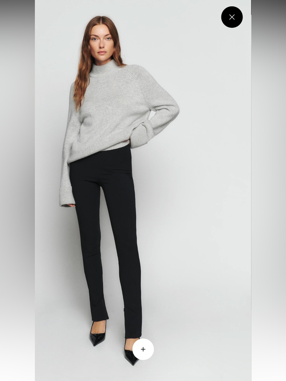 Classic Black Women's Pull-On Leggings